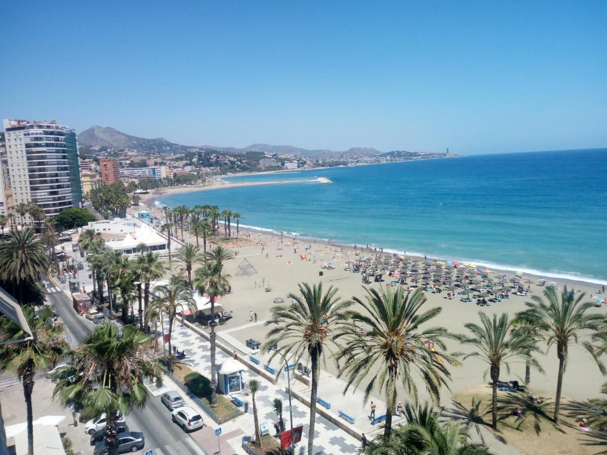 Malagueta Playa Azul Mediterraneo Málaga Extérieur photo